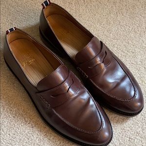 Jcrew penny loafers in Italian leather size 11h
